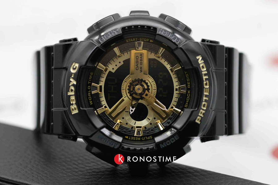 Часы Casio Baby-G BA-110-1A — кварцевые, пластик