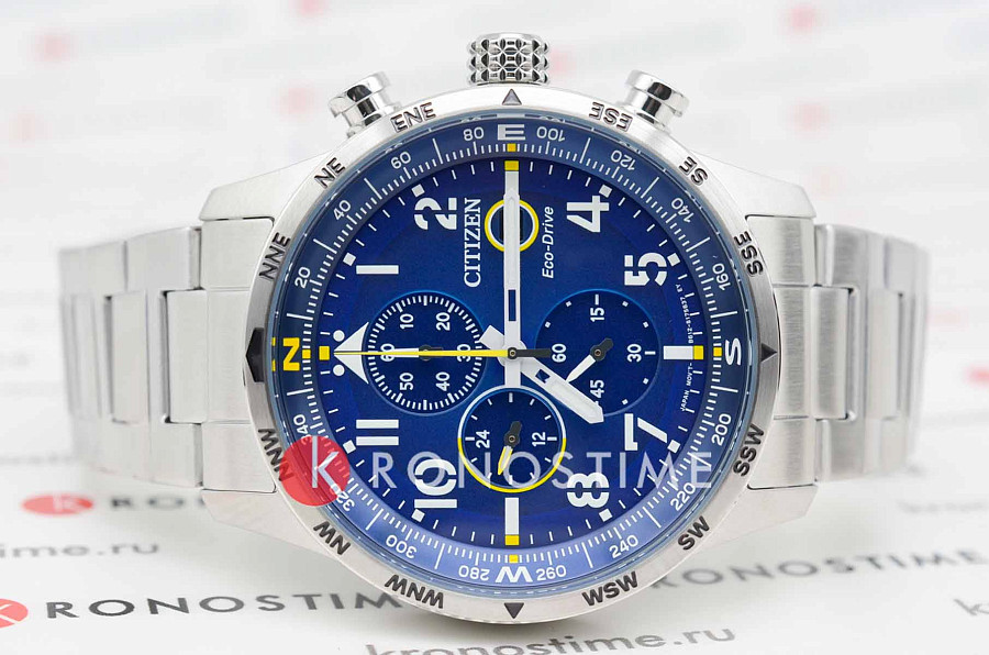 Часы Citizen Eco-Drive CA0790-83L — кварцевые, сталь металл