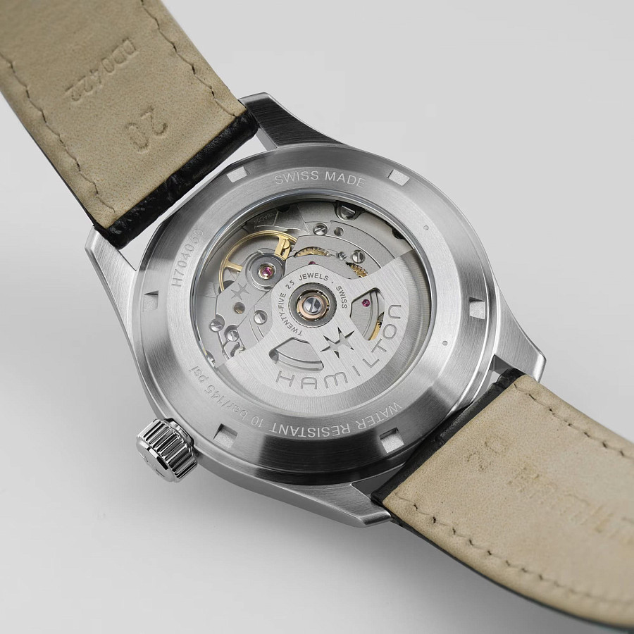 Часы Hamilton Khaki Field Murph H70405710 — металл сталь, кожаный