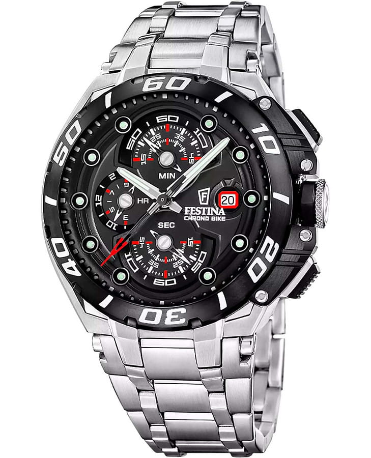 Часы Festina Chrono Bike F20754/6 — мужские, черный