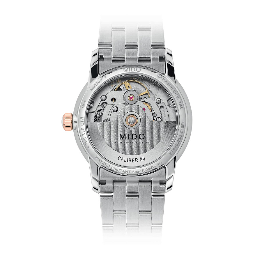 Часы Mido Baroncelli Lady Necklace M037.807.22.031.00 — механические, сталь металл