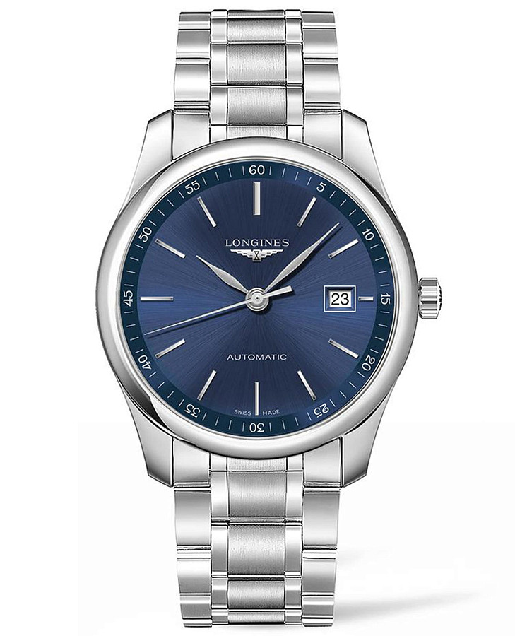 Часы Longines Master Collection L2.793.4.92.6 — мужские, синий