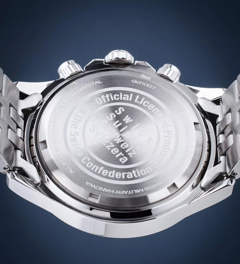 Часы Swiss Military Hanowa Flagship X Chrono SMWGI2100701 — кварцевые, Швейцария, мужские