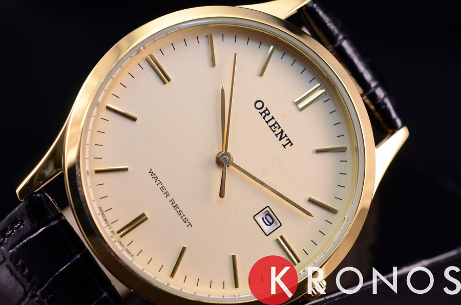Часы Orient UNA1001C (FUNA1001C) — металл сталь, Япония