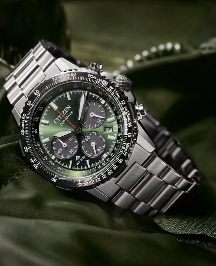 Часы Citizen Promaster CA4664-60W — кварцевые, металл сталь