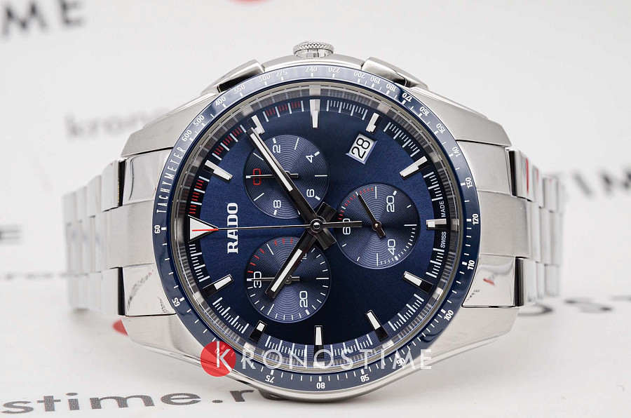 Часы Rado Hyperchrome Chronograph R32259203 — кварцевые, металл керамика сталь