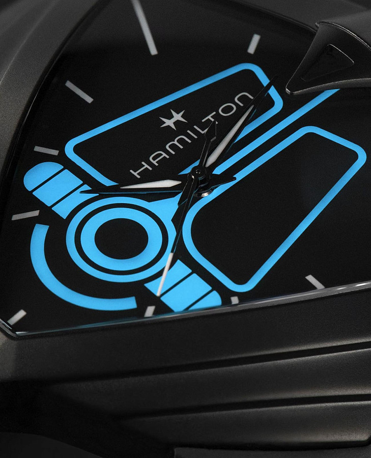 Часы Hamilton Ventura XXL Bright Dune Limited Edition H24614330 — мужские, черный
