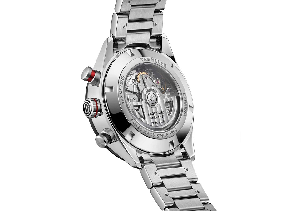 Часы TAG Heuer Carrera CBN2A1AA.BA0643 — механические, сталь металл