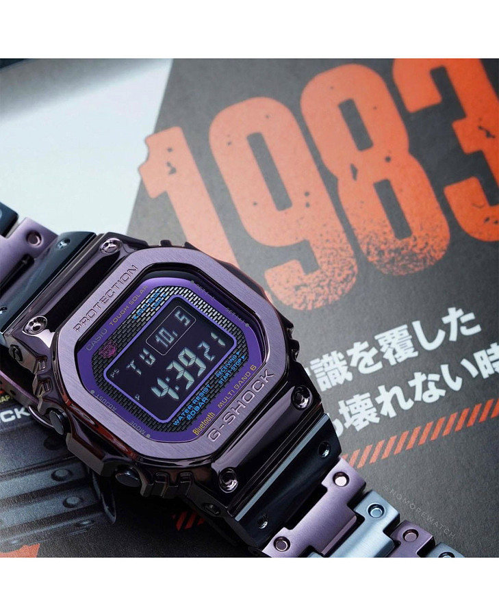 Часы Casio G-Shock GMW-B5000PB-6 — электронные, Япония, мужские