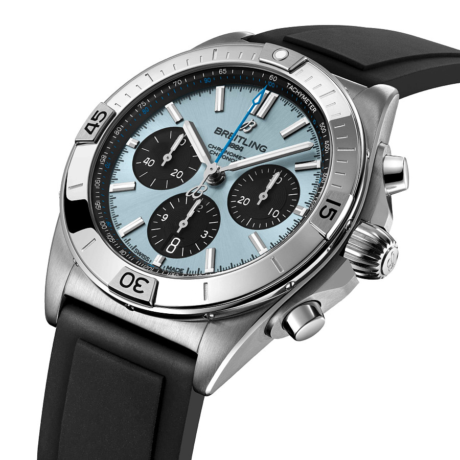 Часы Breitling Chronomat B01 42 PB0134101C1S1 — механические, металл сталь