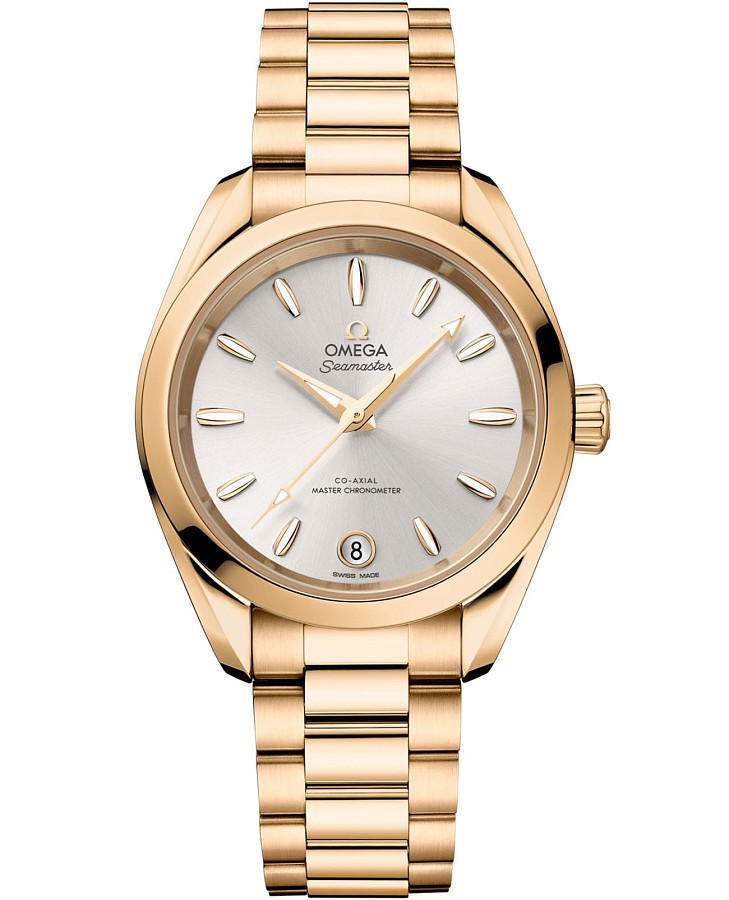 Часы Omega Seamaster Aqua Terra 220.50.34.20.02.001 — женские, серебристый