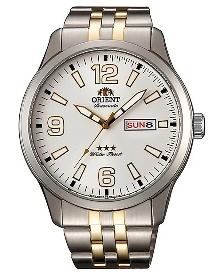 Часы Orient SAB0B005W — мужские, белый