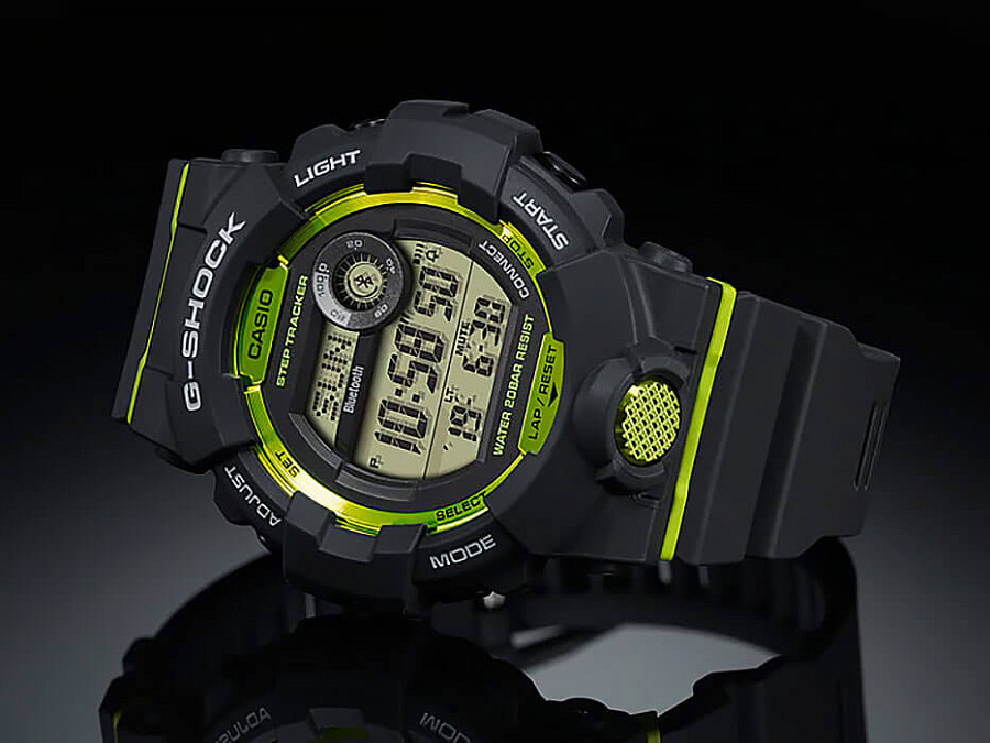 Часы Casio G-Shock GBD-800-8ER — электронные, Япония, мужские