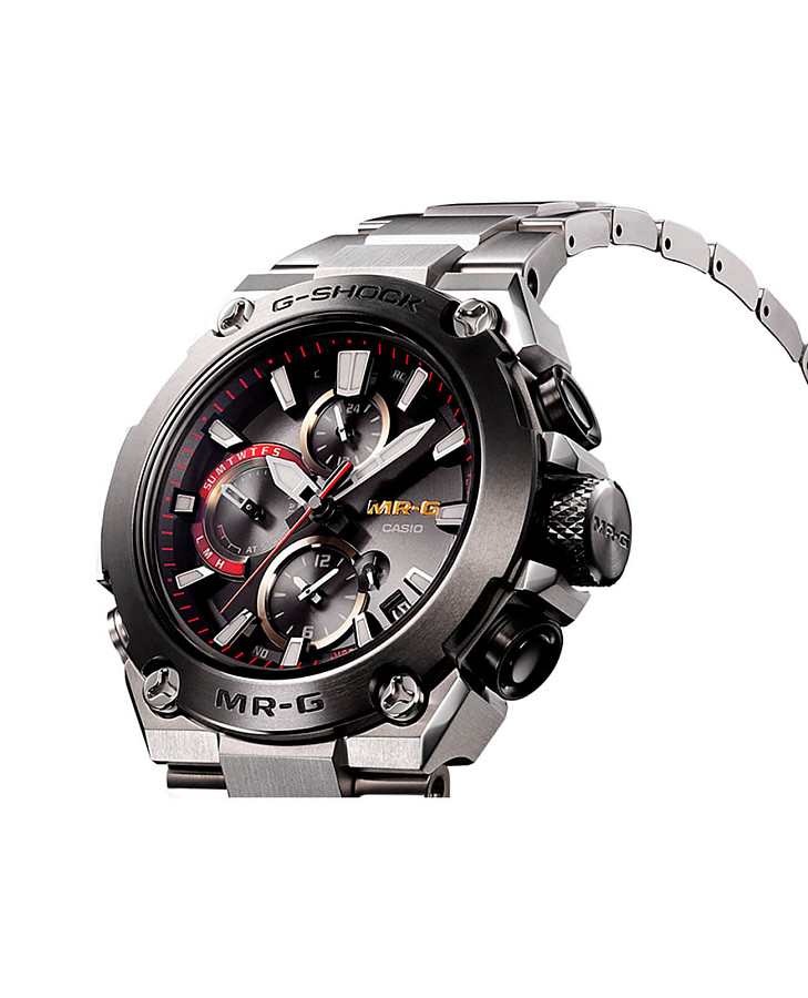 Часы Casio G-Shock MRG-B1000D-1A — мужские, титановый