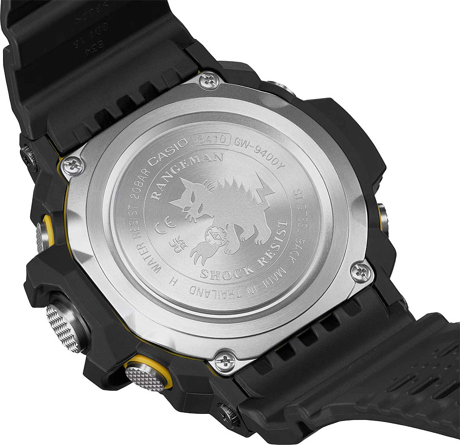 Часы Casio G-Shock GW-9400Y-1DR (GW-9400Y-1) — пластик, Япония