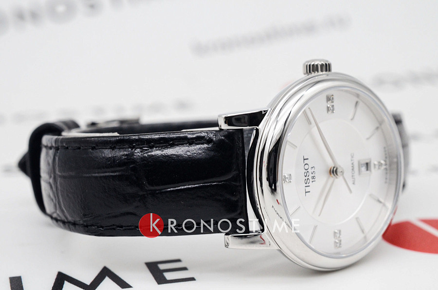 Часы Tissot Carson Premium Lady Automatic T122.207.16.036.01 — металл сталь, Швейцария