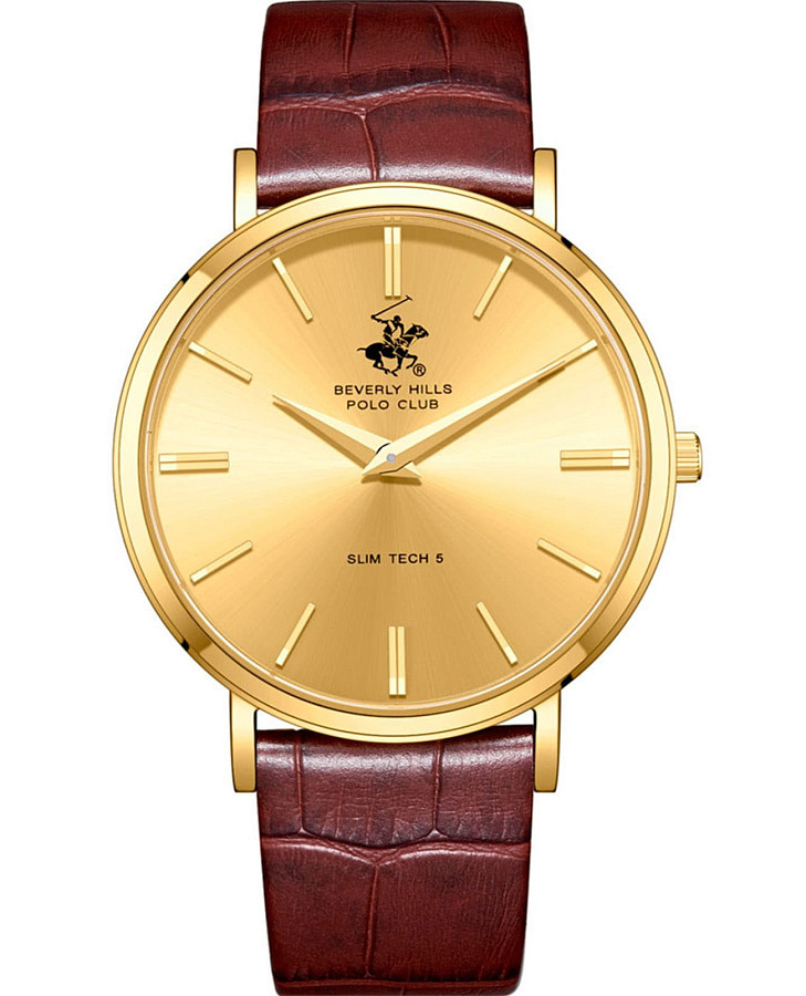 Часы Beverly Hills Polo Club BP3885X.112 — мужские, золотой