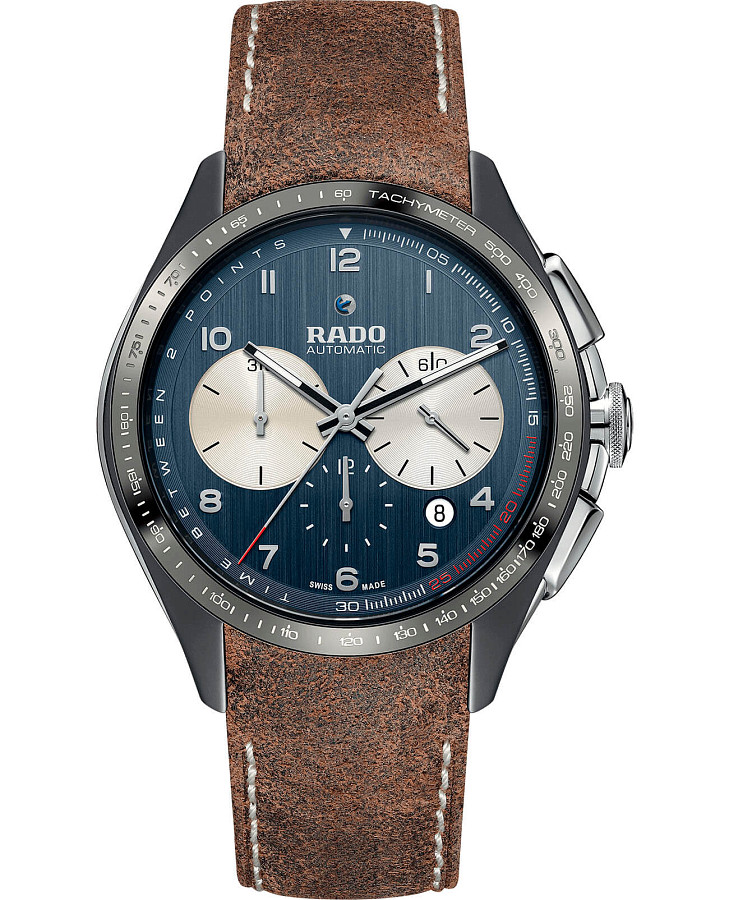 Часы Rado Hyperchrome Tennis Automatic Chronograph R32022105 — мужские, синий