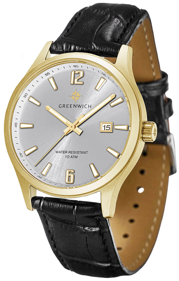Часы Greenwich Octopus GW 051.21.33 — кварцевые, сталь металл