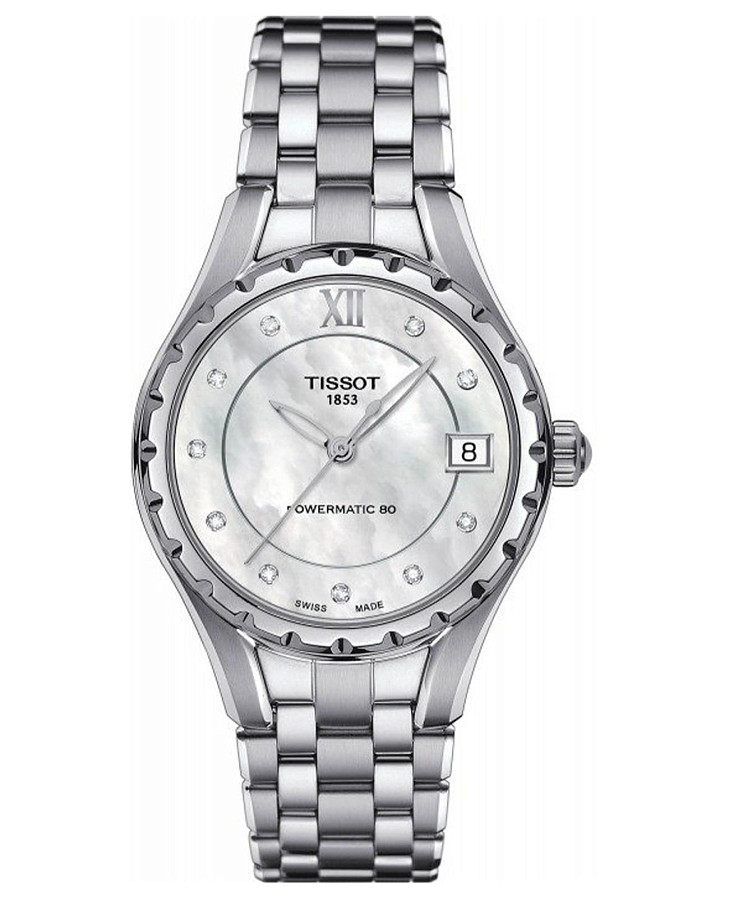 Часы Tissot T-Lady T072.207.11.116.00 — женские, перламутровый