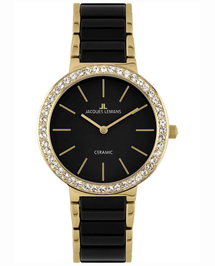 Часы Jacques Lemans High Tech Ceramic Monaco 50-7C — женские, черный