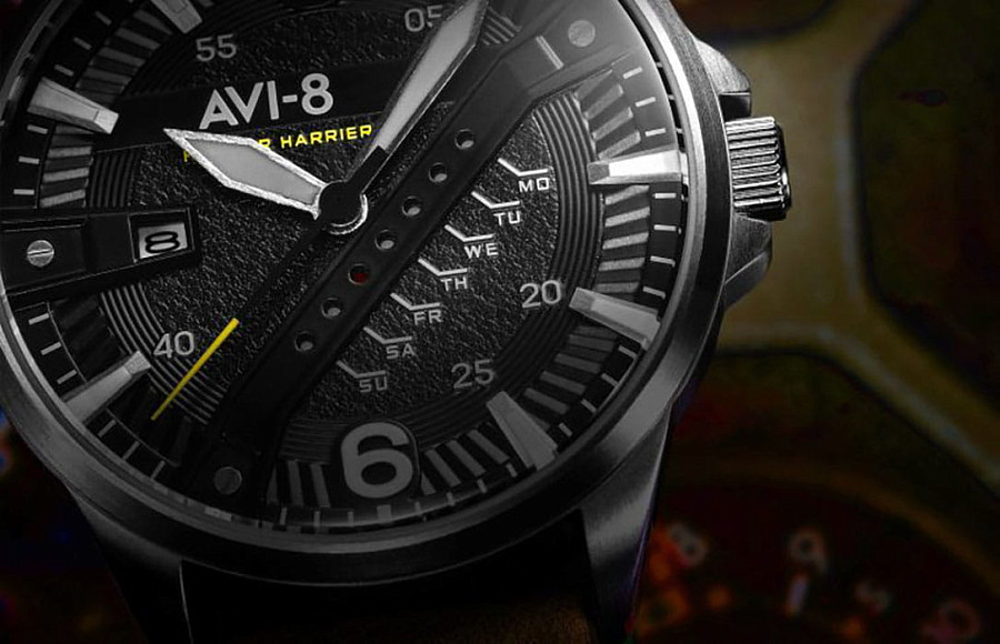 Часы AVI-8 Hawker Harrier II AV-4055-03 — Англия, кварцевые