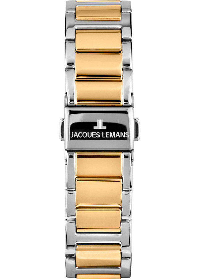 Часы Jacques Lemans Venice 1-2151G — кварцевые, металл сталь