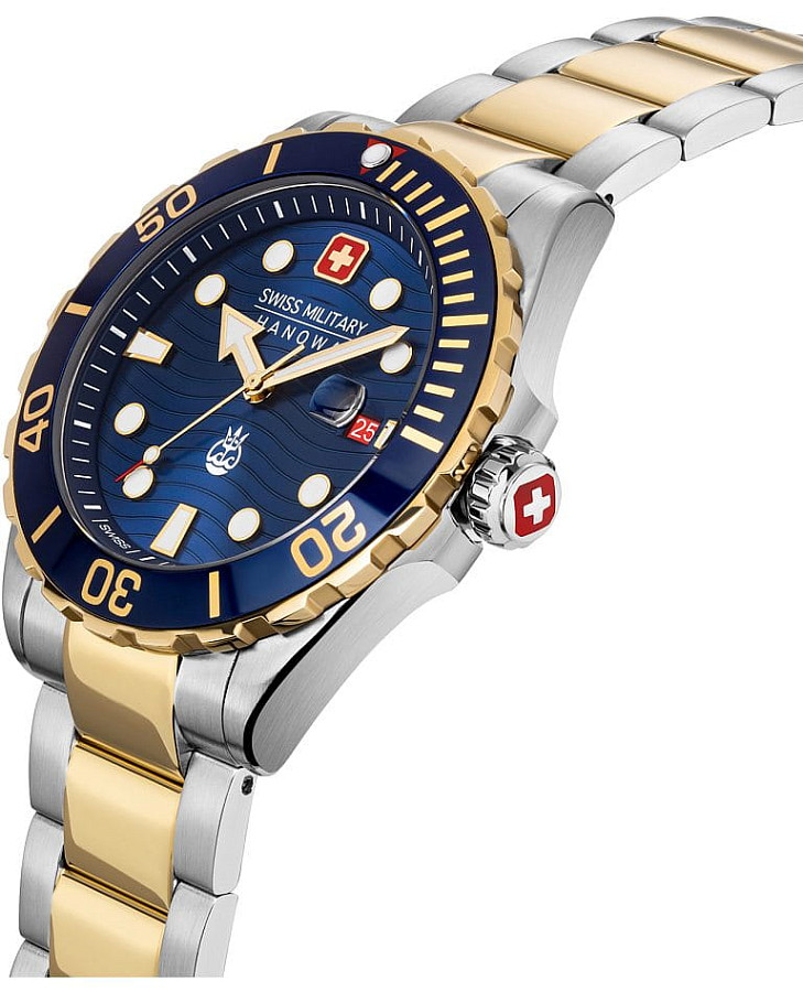 Часы Swiss Military Hanowa Offshore Diver II SMWGH2200360 — кварцевые, сталь металл