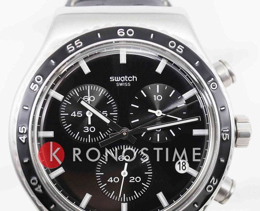 Часы Swatch I New Chrono YVS495 — сталь металл, Швейцария