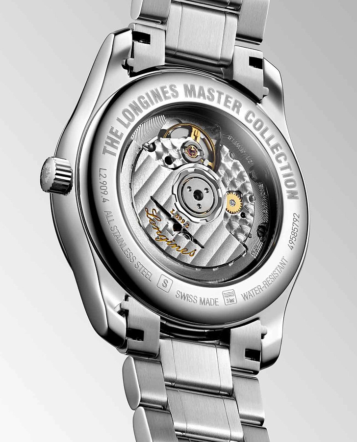 Часы Longines Master Collection L2.909.4.78.6 — механические, металл сталь