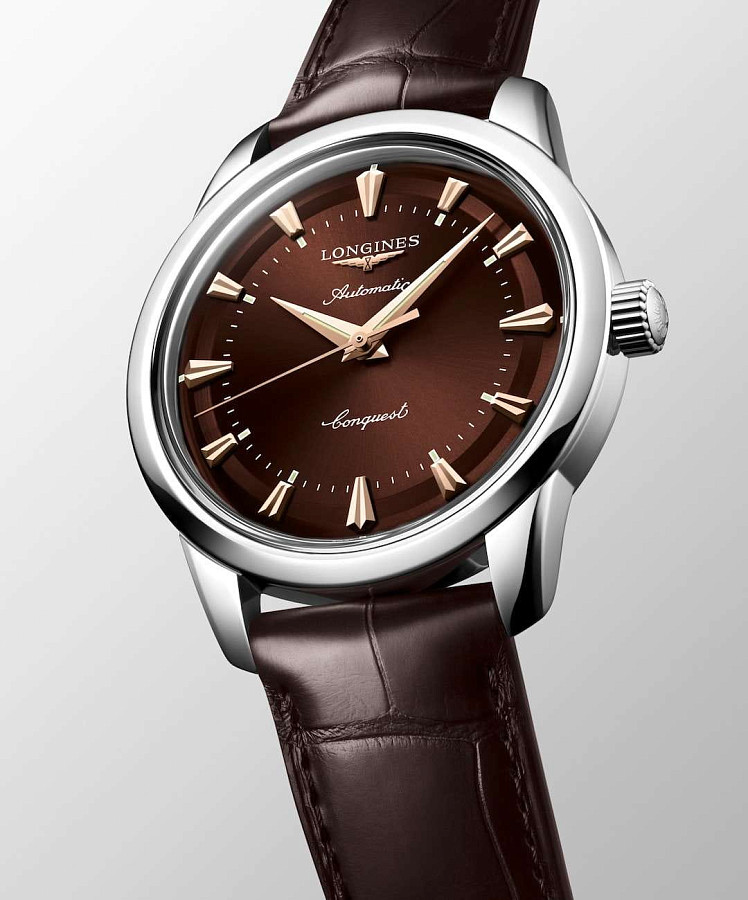 Часы Longines Conquest Heritage L1.650.4.62.2 — металл сталь, Швейцария