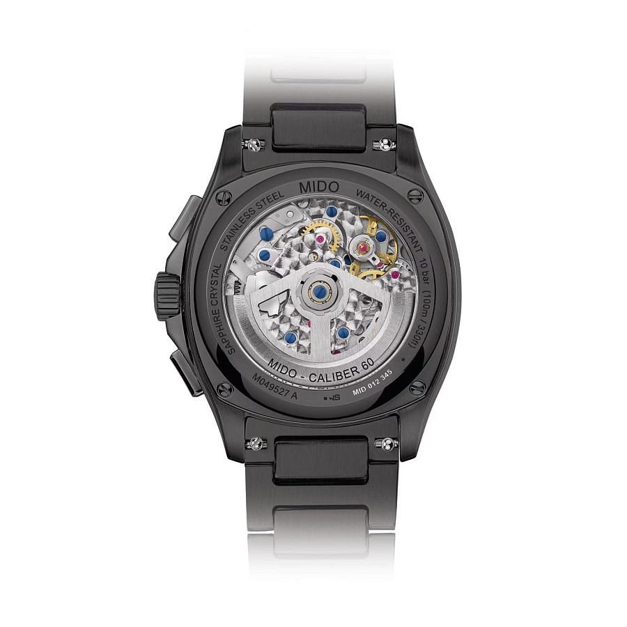 Часы Mido Multifort TV Chronograph M049.527.33.081.00 — сталь металл, Швейцария
