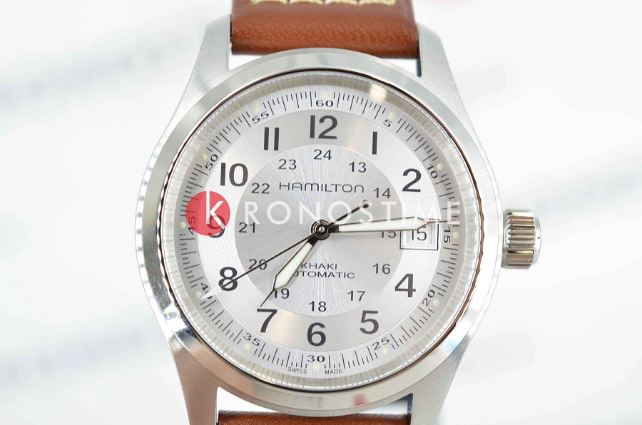 Часы Hamilton Khaki Field Auto H70455553 — механические, сталь