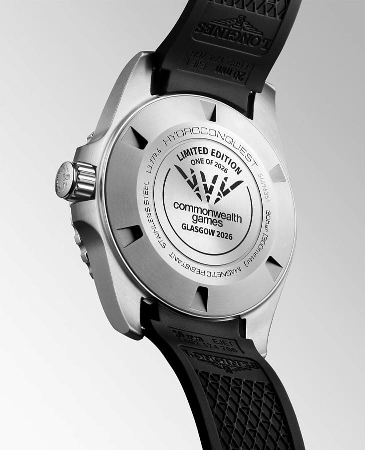 Часы Longines HydroConquest L3.779.4.09.9 — металл сталь, Швейцария