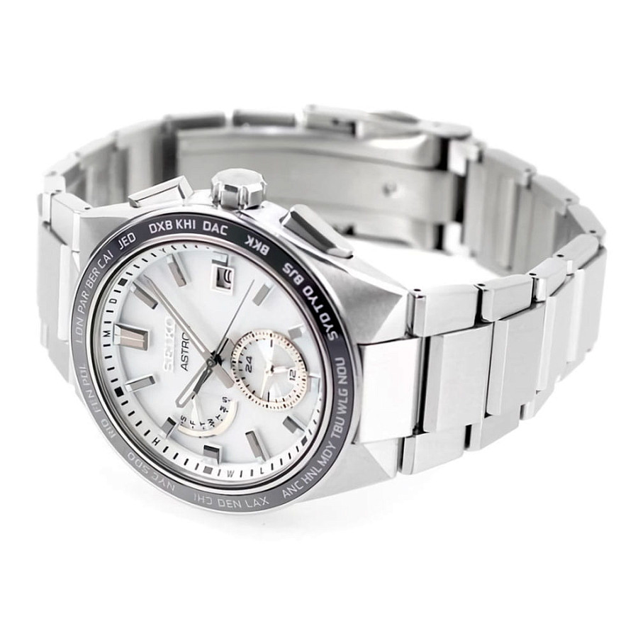 Часы Seiko Astron Nexter Solar Radio SBXY049 — титан, Япония