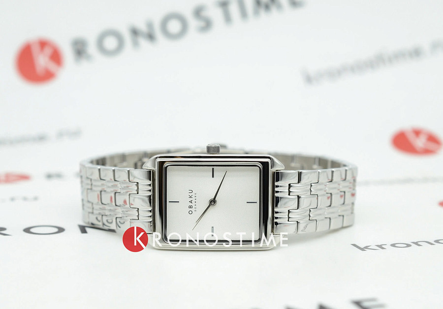 Часы Obaku Links V293LXCISC — кварцевые, металл сталь