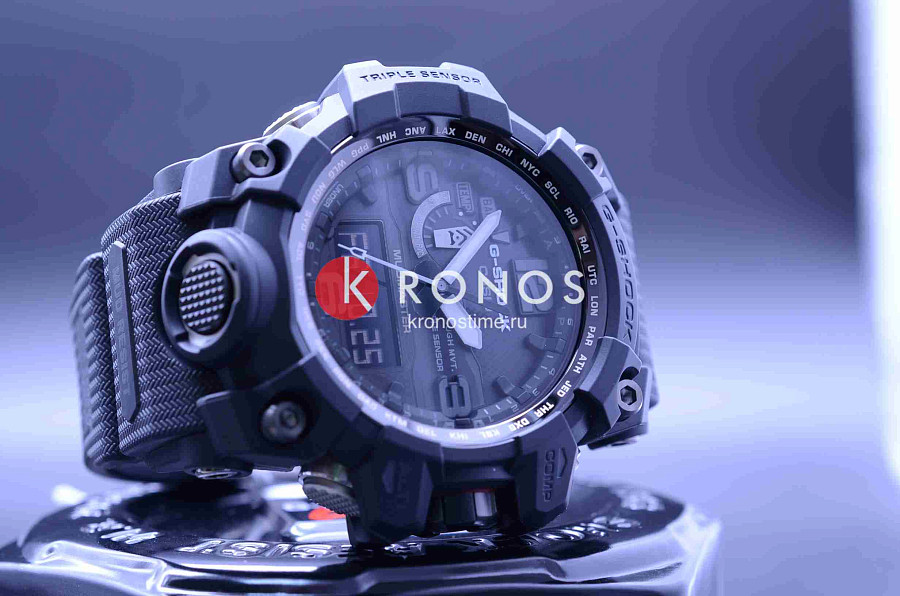 Часы Casio G-Shock GWG-1000-1A1DR (GWG-1000-1A1) — электронные, пластик