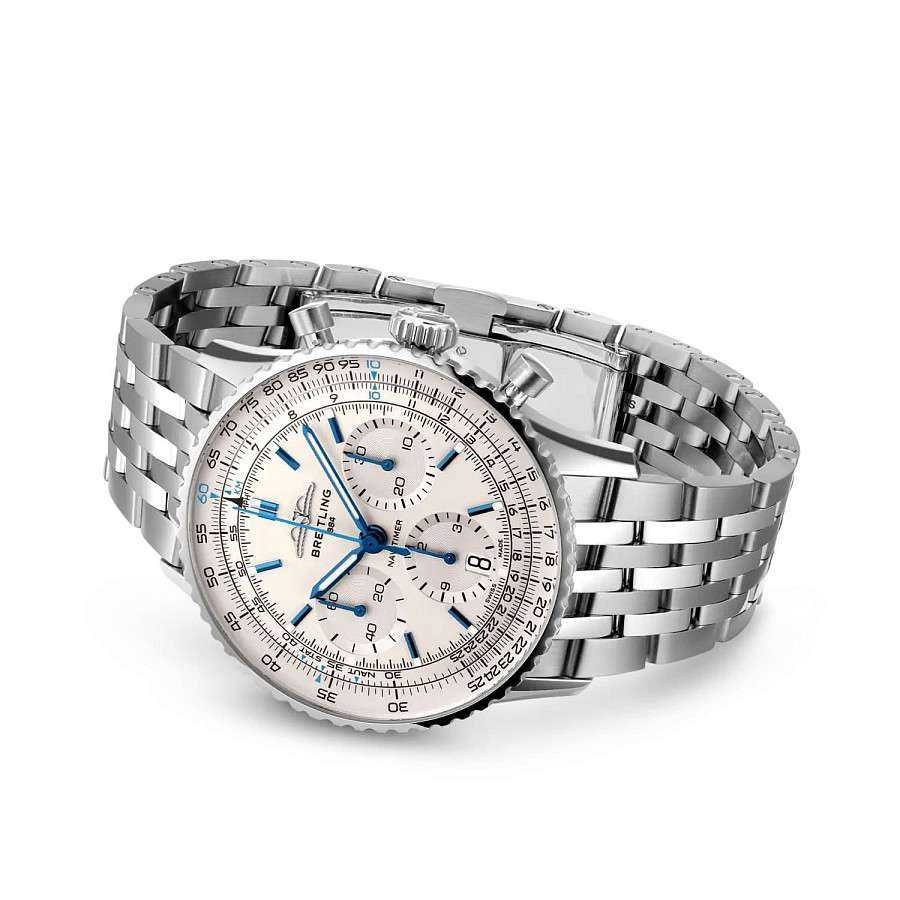 Часы Breitling Navitimer B01 Chronograph 41 AB0139A71G1A1 — нержавеющая сталь, мужские