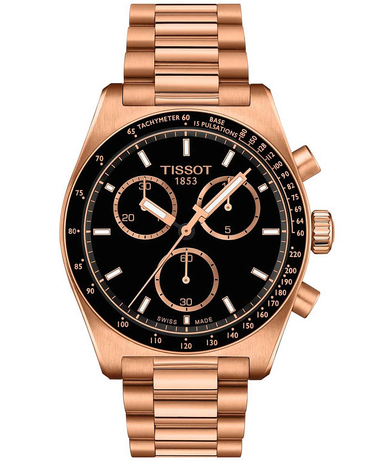 Часы Tissot PR516 Quartz Chronograph T149.417.33.051.00 — мужские, черный
