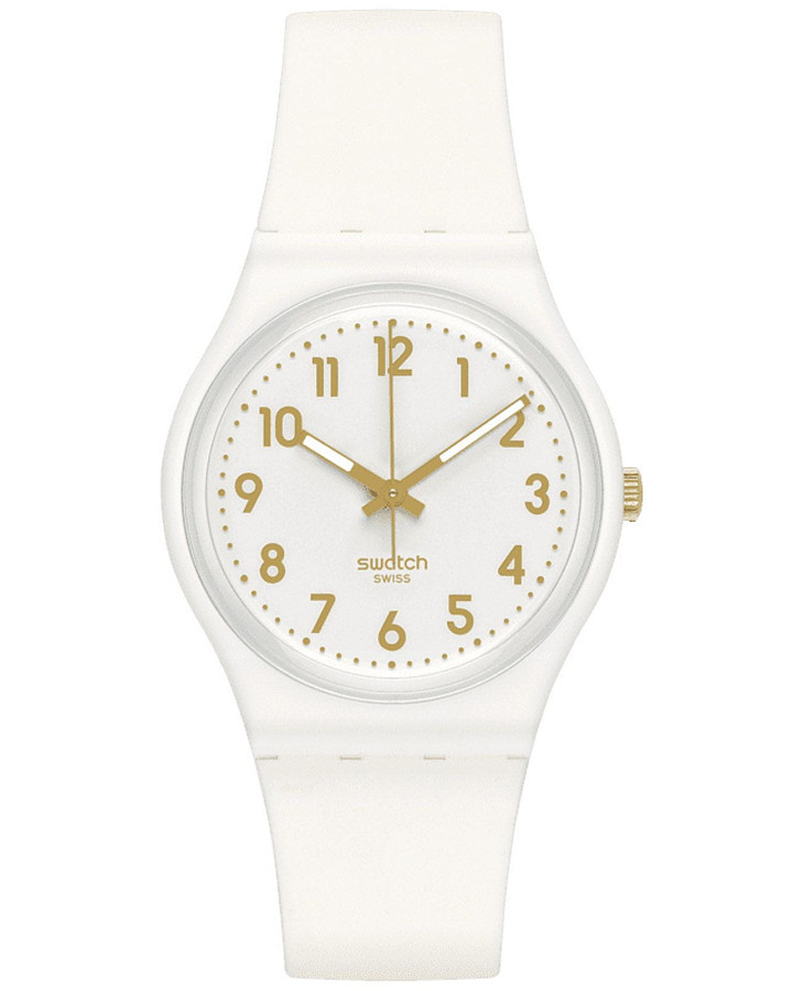 Часы Swatch Gent Biosourced Standart SO28W106 — женские, белый