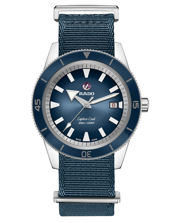 Часы Rado Captain Cook Automatic R32105208 — керамика сталь металл, Швейцария