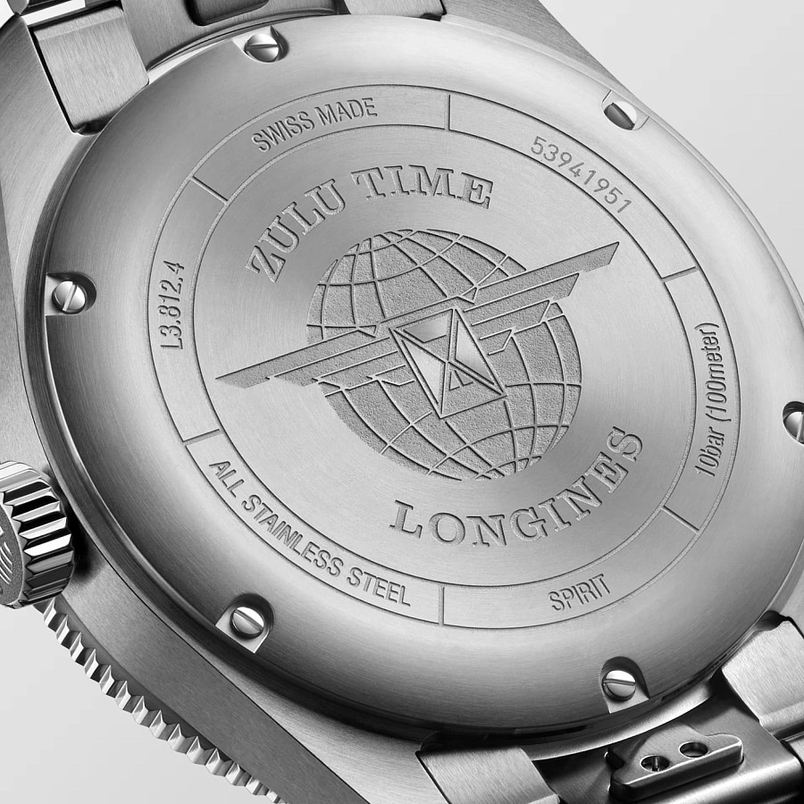 Часы Longines Spirit L3.812.4.50.6 — механические, сталь металл