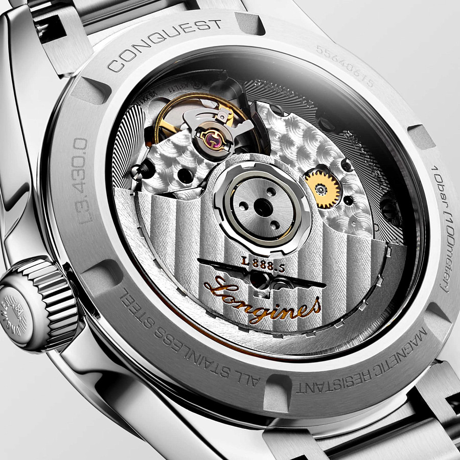 Часы Longines Conquest L3.430.0.87.6 — механические, Швейцария, женские