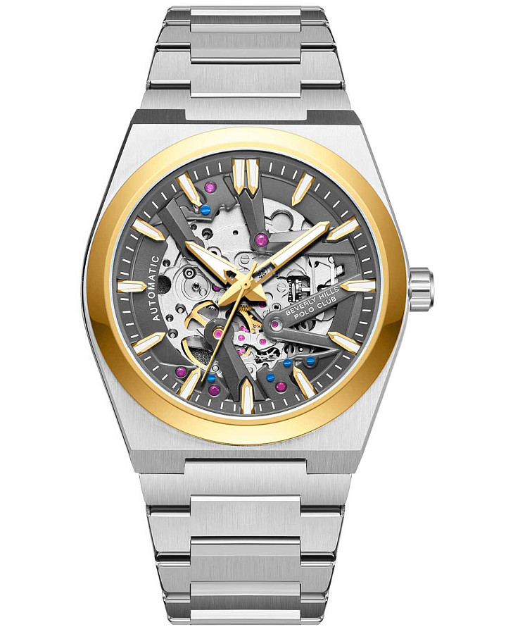 Часы Beverly Hills Polo Club BP3731X.260 — мужские, серый