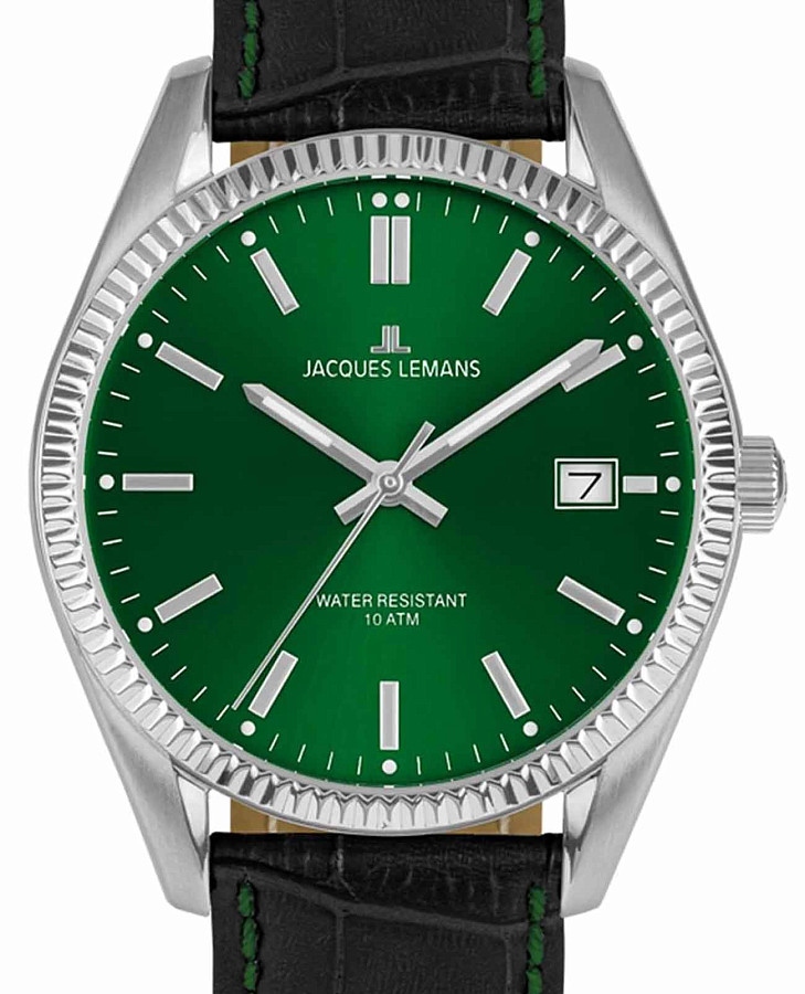 Часы Jacques Lemans Derby 50-3T — кварцевые, сталь
