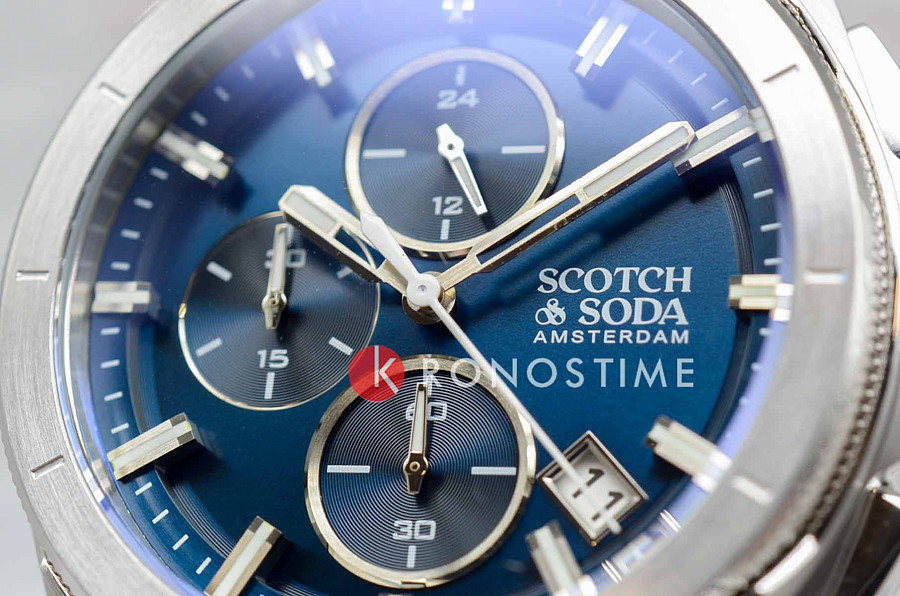 Часы Scotch&Soda SSM.108A — нержавеющая сталь, мужские