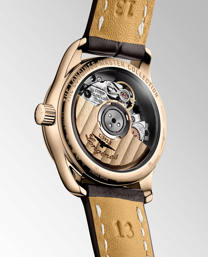 Часы Longines Master Collection L2.128.8.78.3 — золото металл, Швейцария