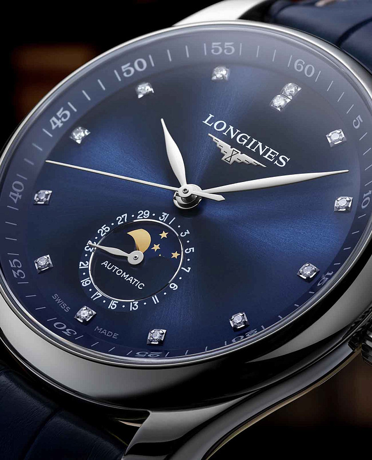 Часы Longines Master Collection L2.909.4.97.0 — механические, металл сталь