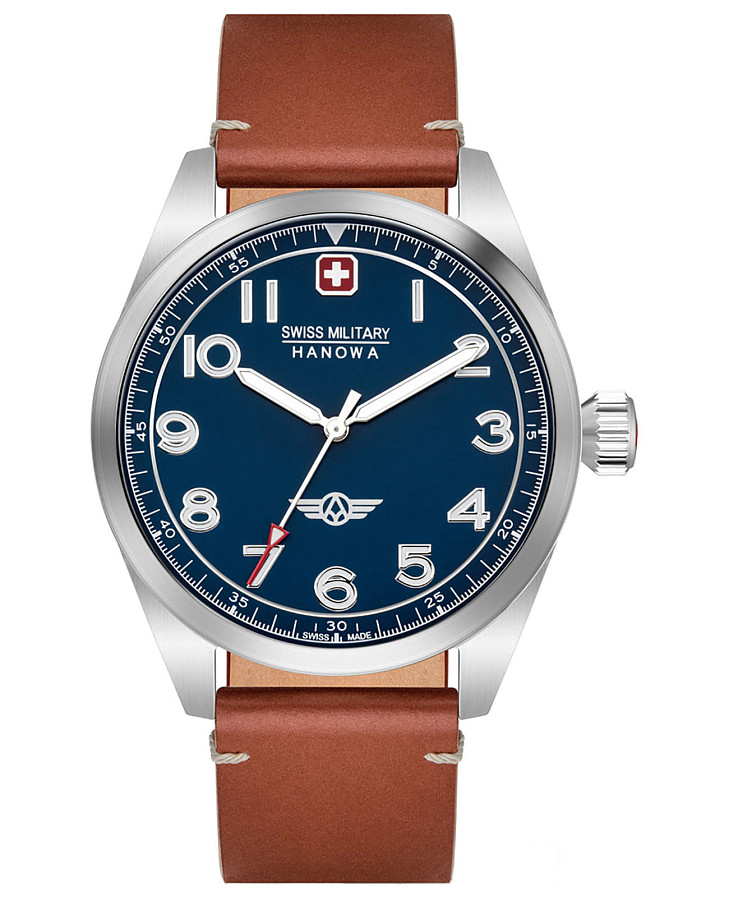 Часы Swiss Military Hanowa Falcon SMWGA2100402 — мужские, синий