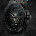 Швейцарские механические часы Maurice Lacroix Aikon Automatic Skeleton 45mm Label Noir AI6028-DLB0B-030-H, фото 3